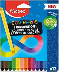 Kleurpotlood Maped ColorPeps Infinity 12 kleuren 12 Stuk