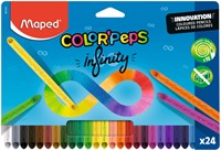 Kleurpotlood Maped ColorPeps Infinity 24 kleuren 24 Stuk
