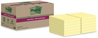 Memoblok Post-it 622 RSS12CY 47.6x47.6mm geel 12 Stuk