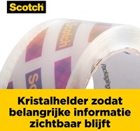 Verpakkingstape Scotch Box Lock 3950-EF 48mmx50m 1 Rol-3