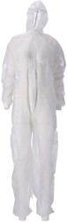 Overall CMT XXL non-woven ritssluiting PP wit 50 Stuk