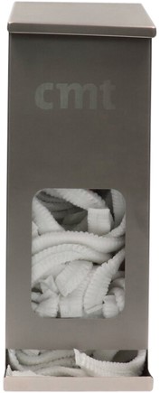 Haarnet CMT clip non-woven M 50cm PP wit 100 Stuk-3