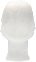 Haarnet CMT clip non-woven L 53cm PP wit 100 Stuk-2