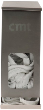 Haarnet CMT clip non-woven L 53cm PP wit 100 Stuk-3