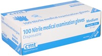 Handschoen CMT M nitril blauw 100 Stuk