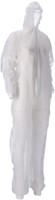 Overall CMT M non-woven ritssluiting PP wit 50 Stuk-1