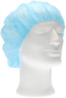 Haarnet CMT bouffant non-woven M 50cm PP blauw 100 Stuk-3
