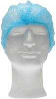 Haarnet CMT clip non-woven L 53cm PP blauw 100 Stuk