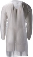 Bezoekersjas CMT L non-woven drukknopen 104cm wt 100 Stuk-1