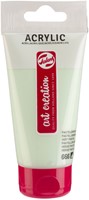 Acrylverf TAC 666 pastelgroen tube 75ml 75 Milliliter