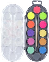 Waterverf Bruynzeel Kids 12 kleuren metallic neon 12 Stuk-2