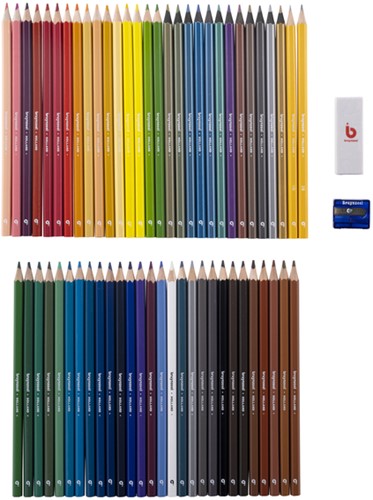 Tekenset Bruynzeel jonge kunstenaars 60 stuks 60 Stuk-2