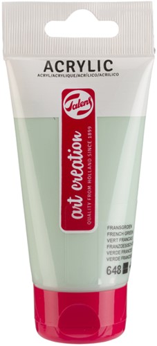 Acrylverf TAC 648 fransgroen tube 75ml 75 Milliliter