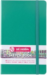 Schetsboek Talens Art Creation 130x210mm woudgroen 1 Stuk