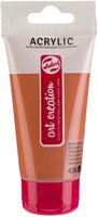 Acrylverf TAC 436 rode aarde tube 75ml 75 Milliliter