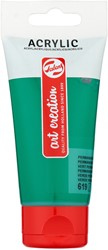Acrylverf TAC 619 permanentgroen donker tube 75ml 75 Milliliter