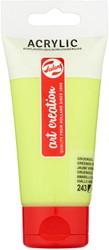 Acrylverf TAC 243 groengeel tube 75ml 75 Milliliter
