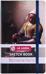Schetsboek Talens Art Creation 80 witte vellen 140gr 130x210mm Het melkmeisje