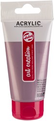 Acrylverf TAC 833 metallicroze tube 75ml 75 Milliliter