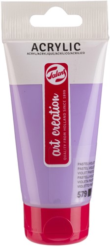Acrylverf TAC 579 pastelviolet tube 75ml 75 Milliliter