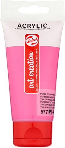 Acrylverf TAC 577 permanentroodviolet licht 75ml 75 Milliliter