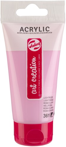 Acrylverf TAC 361 lichtroze tube 75ml 75 Milliliter
