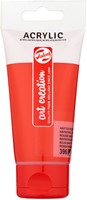 Acrylverf TAC 396 naftolrood middel tube 75ml 75 Milliliter