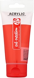 Acrylverf TAC 396 naftolrood middel tube 75ml 75 Milliliter