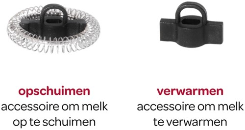 Melkopschuimer Inventum 240ml zwart met rvs 1 Stuk-3
