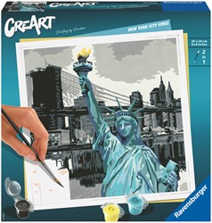 Schilderen op nummers CreArt New York City 1 Doos