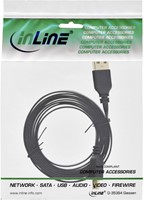 Kabel InlLne USB-A mini-B 2.0 2 meter zwart 1 Stuk-2