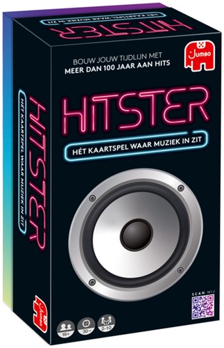 Kaartspel Hitster 16+ waar muziek in zit 1 Stuk