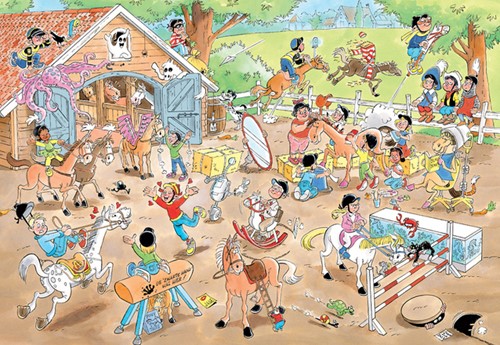 Puzzel JvH Junior The Riding School 360st 1 Stuk-1