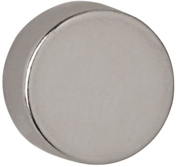 Magneet MAUL Neodymium rond 10x5mm 2.6kg 10 stuks