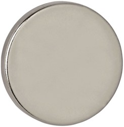Magneet MAUL Neodymium rond 20x3mm 4.2kg 4 Stuk