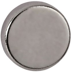 Magneet MAUL Neodymium rond 10x3mm 2kg 10 Stuk