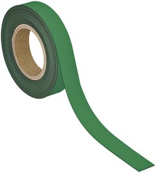 Magneetband MAUL schrijfbaar 10mx30mmx1mm groen 1 Stuk