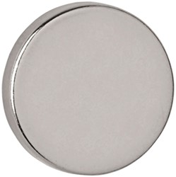 Magneet MAUL Neodymium rond 15x3mm 3.2kg 10 Stuk