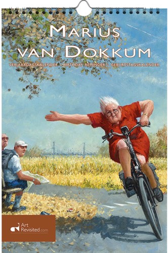 Verjaardagskalender Marius van Dokkum Turbo A4 1 Stuk