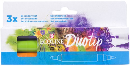 Duotip Talens Ecoline set à 3 stuks secundair-3