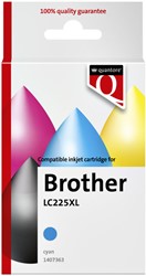 Inktcartridge Quantore Brother Lc225XL blauw 1 Stuk