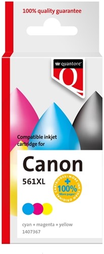 Inktcartridge Quantore Canon Cl561XL kleur 1 Stuk