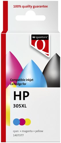 Inktcartridge Quantore Hp 305XL kleur 1 Stuk
