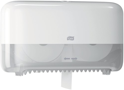 Toiletpapierdispenser Tork T7 Coreless medium wit 1 Stuk-2