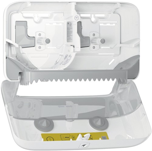 Toiletpapierdispenser Tork T7 Coreless medium wit 1 Stuk-1