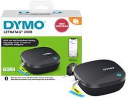 Labelprinter Dymo LetraTag 200B 12mm zwart 1 Stuk