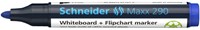 Whiteboardmarker Schneider Maxx 290 rond 2-3mm assorti 3+1 gratis-1