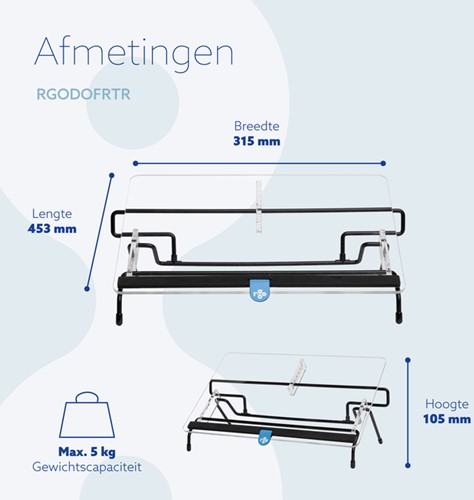 Documenthouder R-Go Flex Read Verstelbaar 1 Stuk-2
