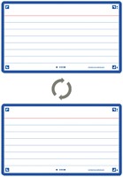 Flashcard Oxf 2.0 75x125mm 80vel 250gr lijn blauw 80 Vel-3