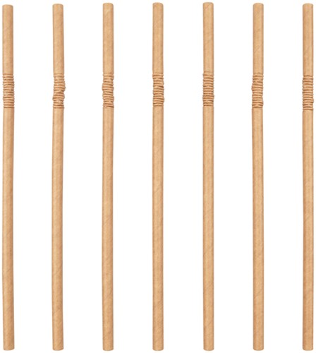 Buigrietje IEZZY karton 6 x 240mm 100p Fair bruin 200 Stuk